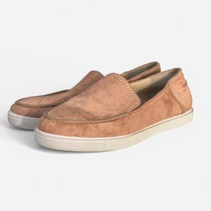 Zara Woman’s Pink Pony Hair Cowhide Shoes Sneakers / Loafers Size EU 40 US 9/9.5